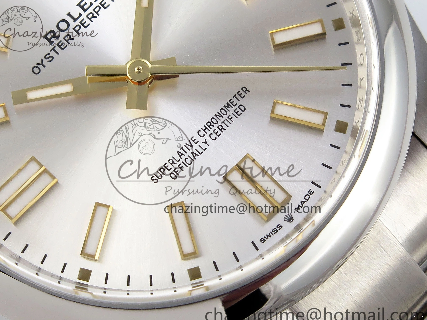 MiroTime 0217 SmartChoice Oyster Perpetual 41mm 124300 Clean 1:1 Best Edition 904L Steel Sliver Dial on SS Bracelet VR 1735